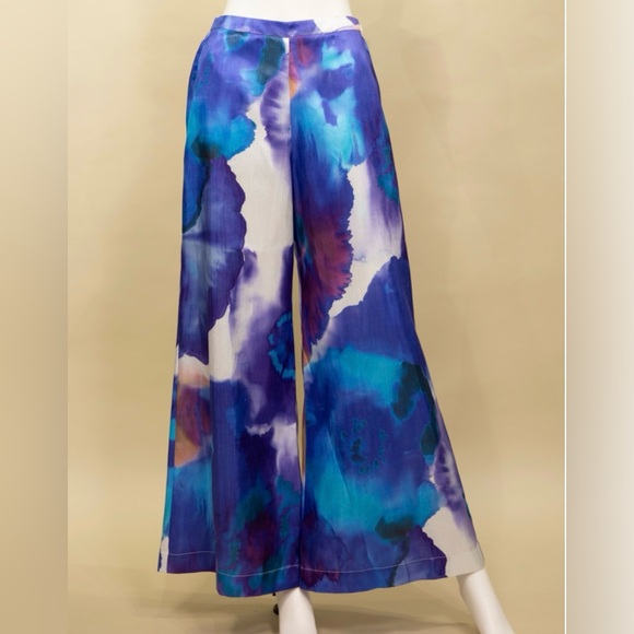 Designer wide leg pants - Picture 1 of 5